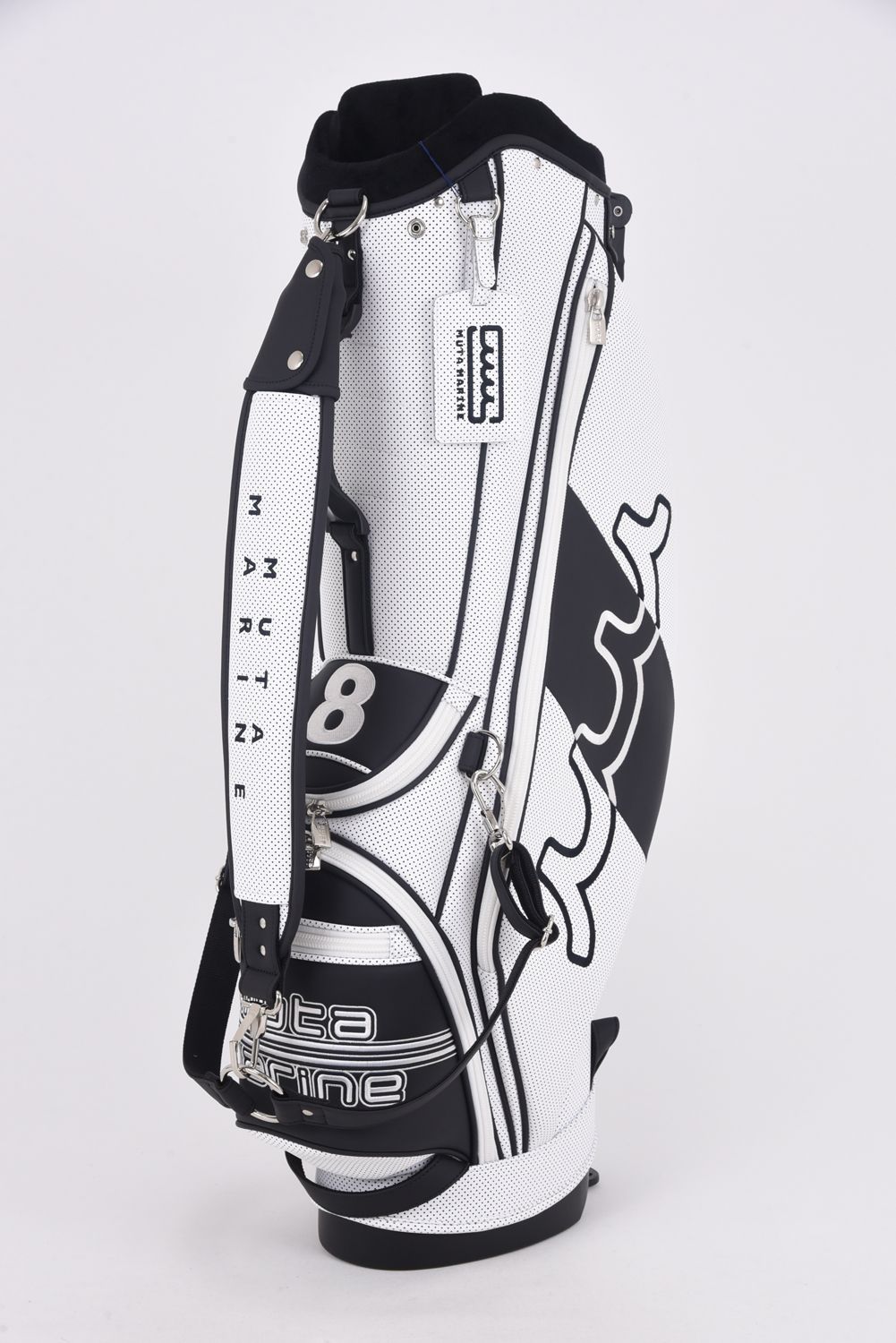 【銀行振込・代金引換不可】【返品・交換不可】 CADDY BAG / CONTINUA バイカラー キャディバッグ (ホワイト)