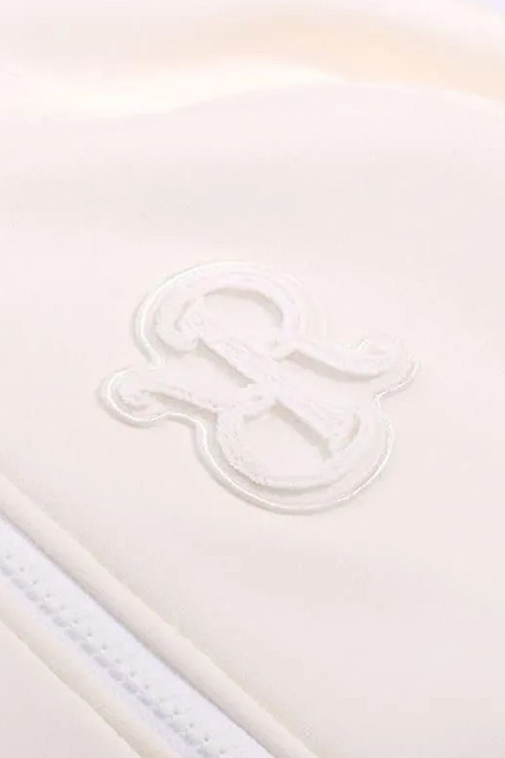 【25AW】 【レディース】 BRUSHED LOGO ZIP-UP HOODIE / ブラッシュロゴ ジップアップ パーカー (ホワイト)*