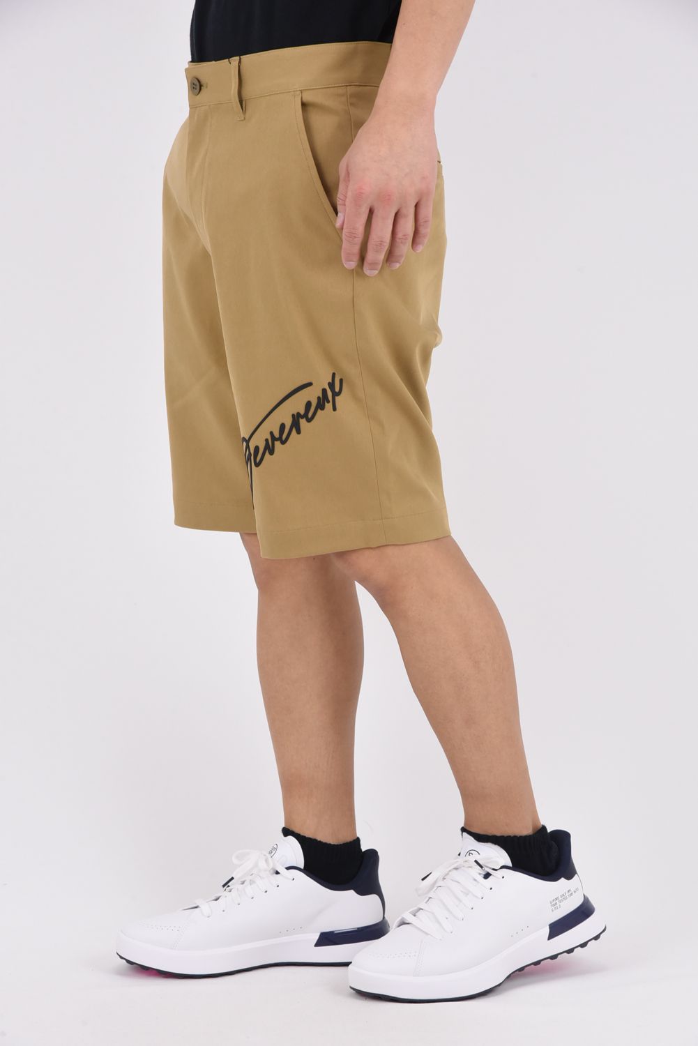 【26SS】 DVG LOGO HALF PANTS / ロゴ ショートパンツ (ウォールナット)