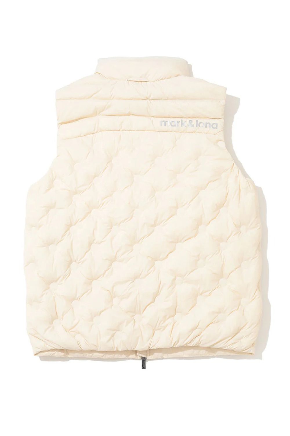 【2025AW】 SYNK SEAMLESS DOWN VEST / シームレスキルティング ダウンベスト (オフホワイト)