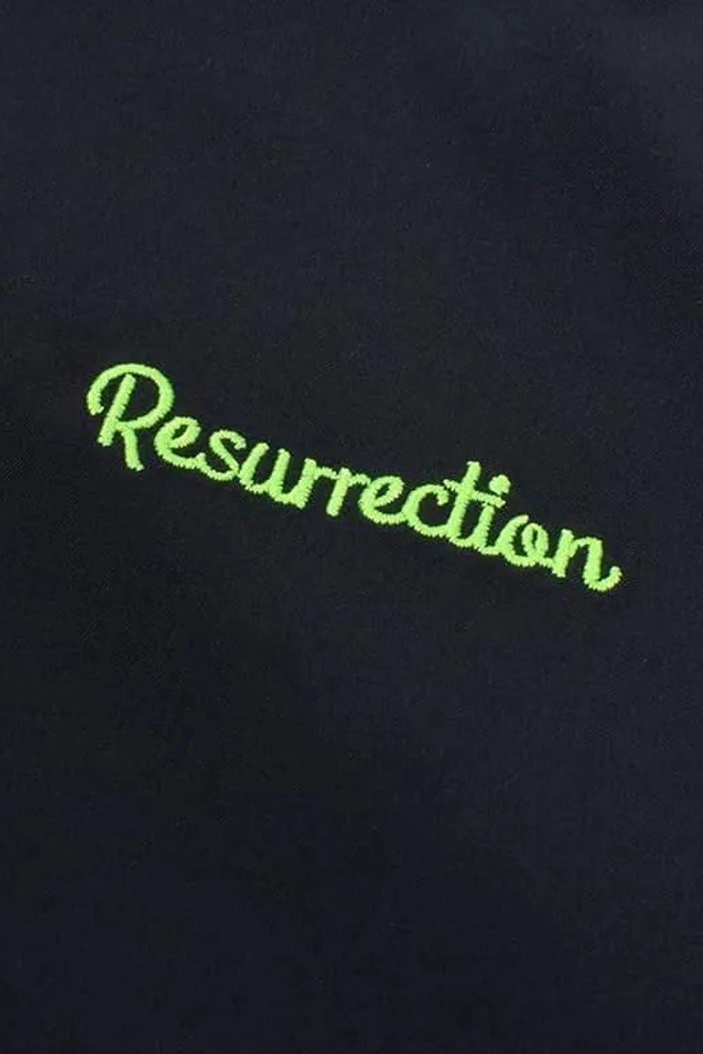 【26SS】 NEON LIGHT OUTERWEAR / ネオンシリーズ ブランドロゴ ジップアップ ライトアウター (ブラック)*