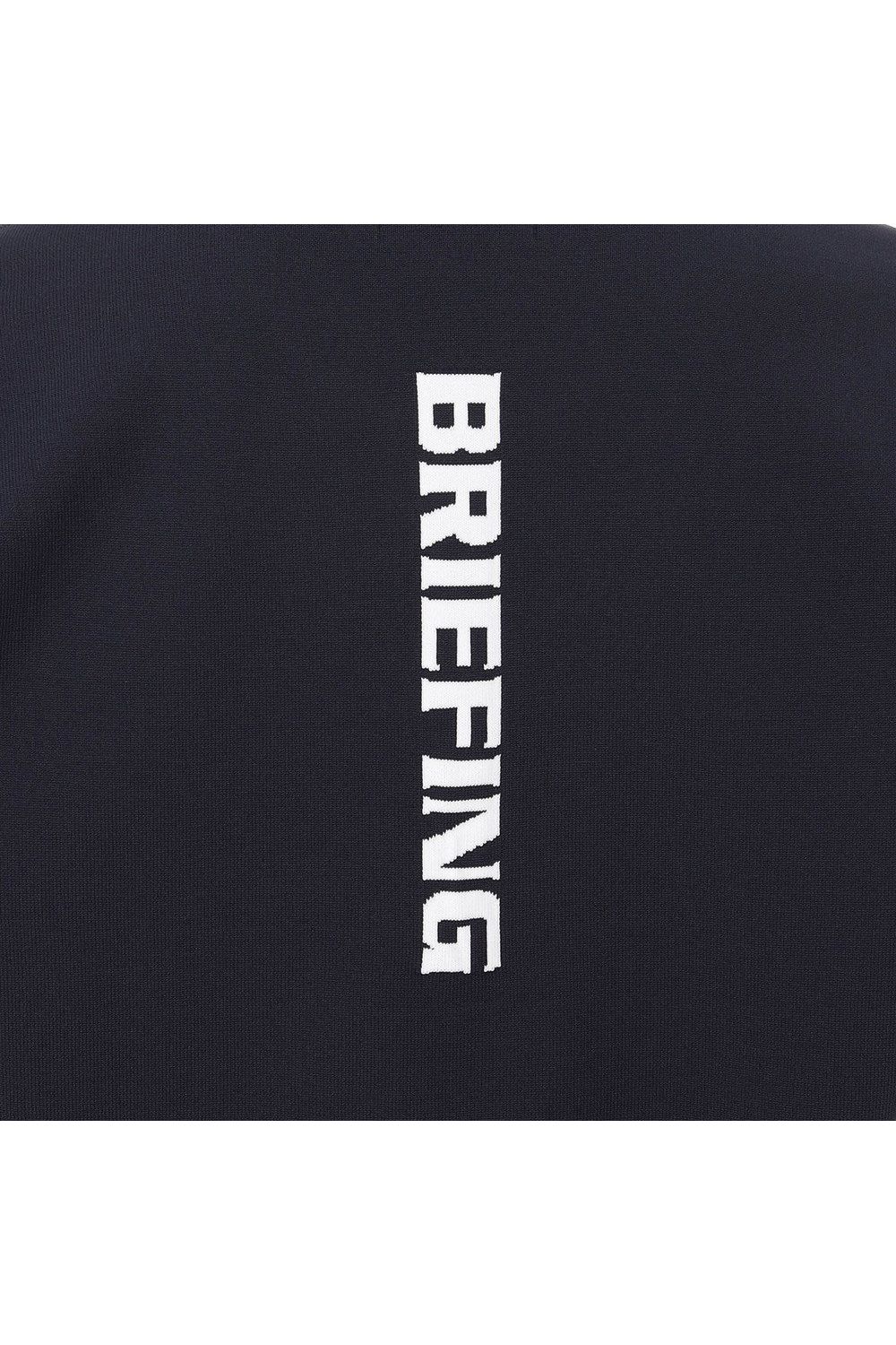 【26AW】 MEN’S PLANE KNIT CREWNECK / ブランドロゴ クルーネックニット (ネイビー)