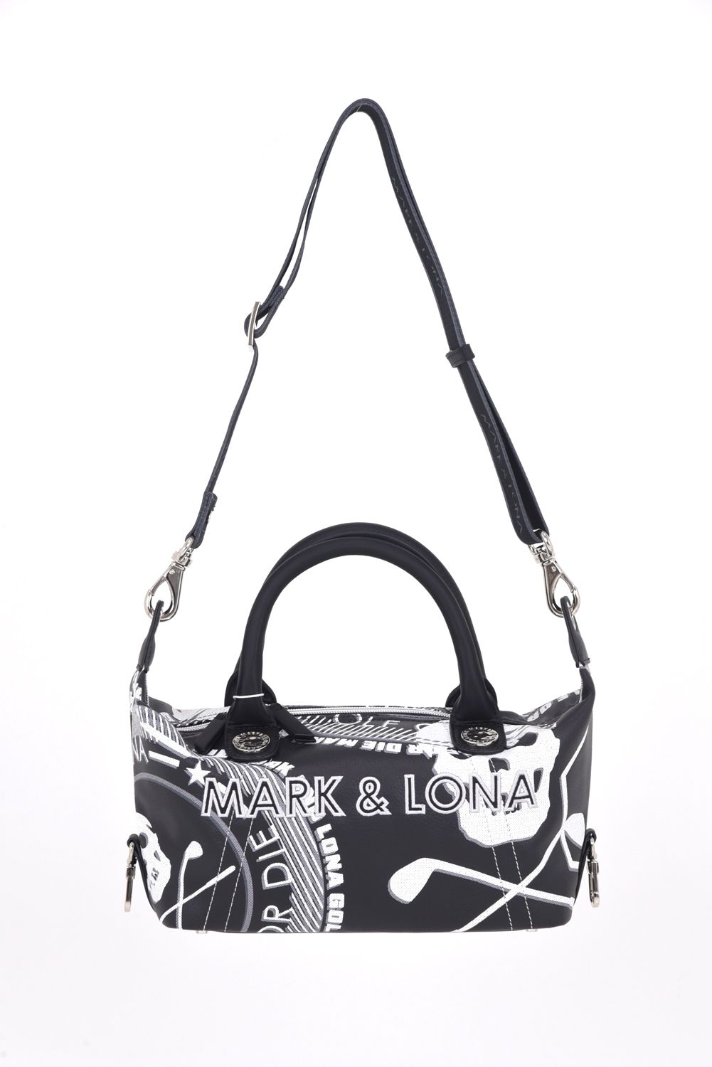 【26SS】 ATLAS CONVERTIBLE CART BAG / アイアンスカル シンセティックレザー 2WAYカートバッグ (ブラック)