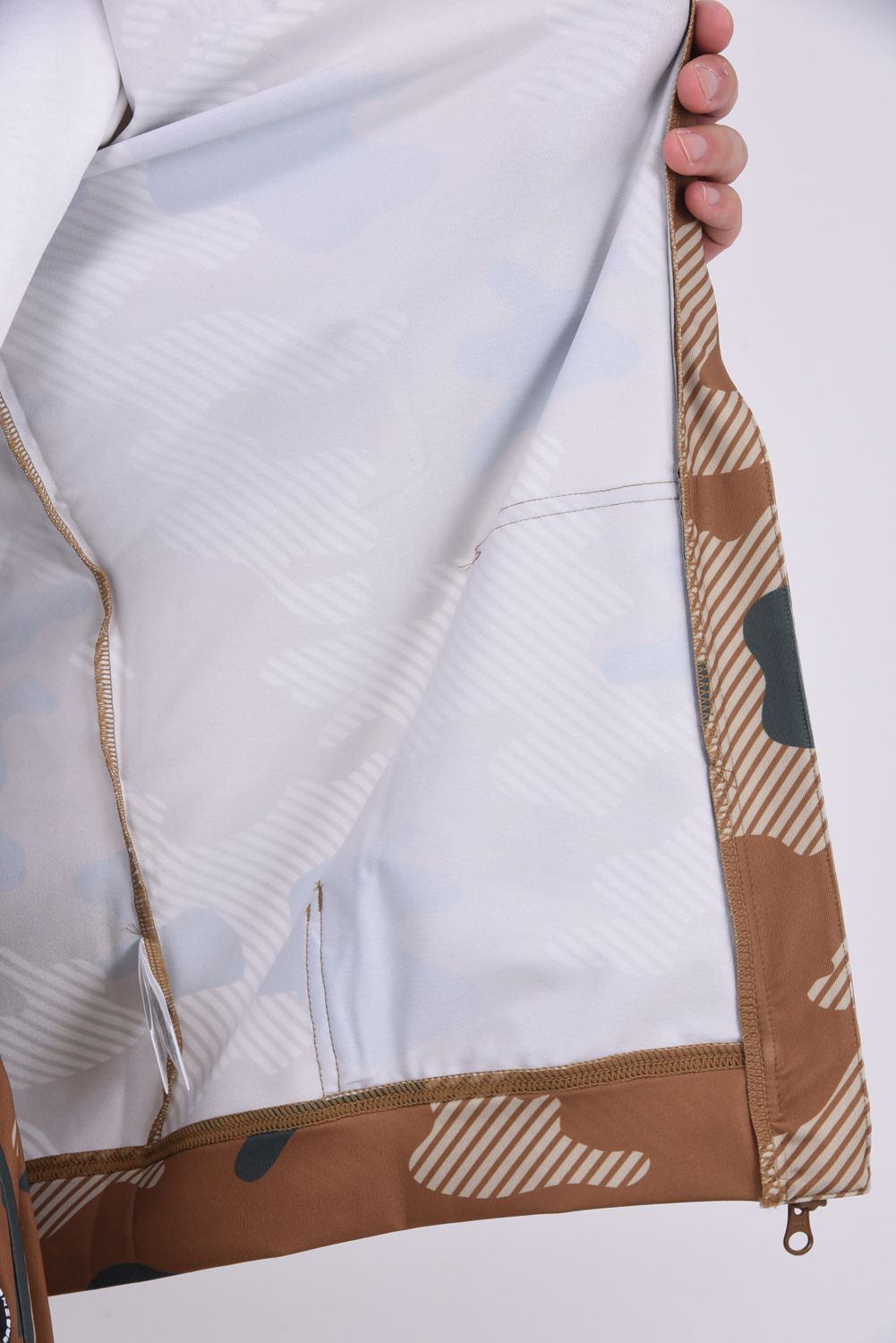 【26SS】 RUSH PARKA (DIAGONAL CAMO) / ダイアゴナルカモフラージュ ラッシュガードパーカー (ベージュ)