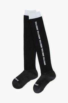 【26SS】【レディース】 WOMEN'S WASHI×CORDURA OVER KNEE SOCKS / コーデュラコットン オーバーニーソックス (ブラック)