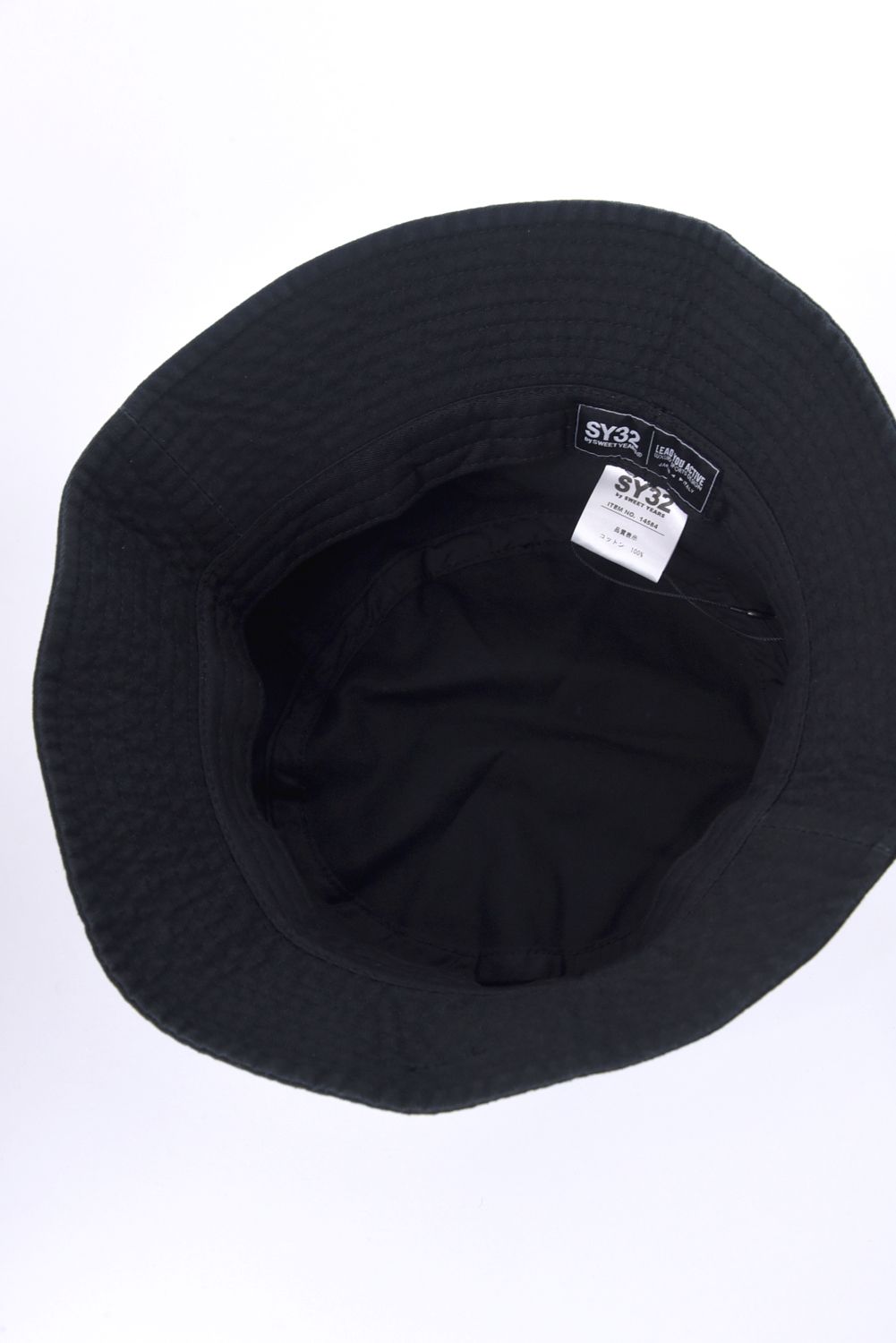 NAME TAG BUCKET HAT / バケットハット (ブラック)