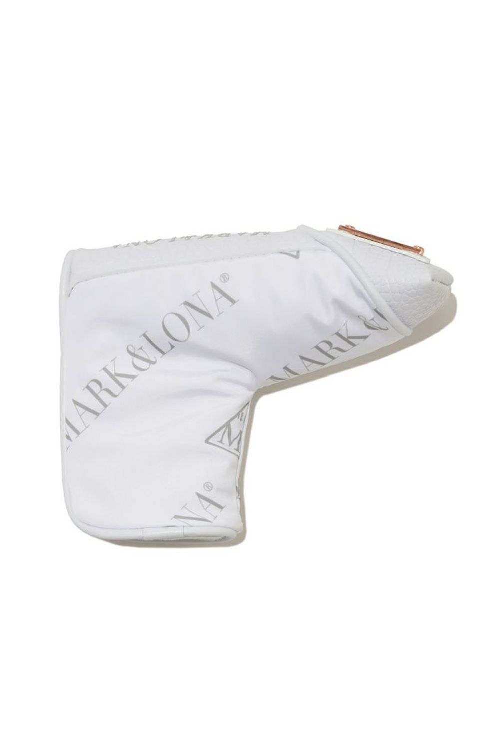 【CODE COLLECTION】 PUTTER COVER / ナイロンツイル CODEロゴ ダイアゴナルパターン ピンタイプ パターカバー (ホワイト)