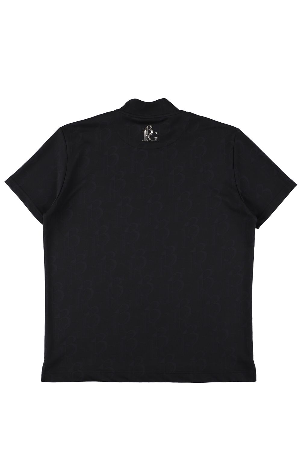 【26SS】 JACQUARD MOCK NECK  / ジャガード モックネック (ブラック) (4月入荷予定)