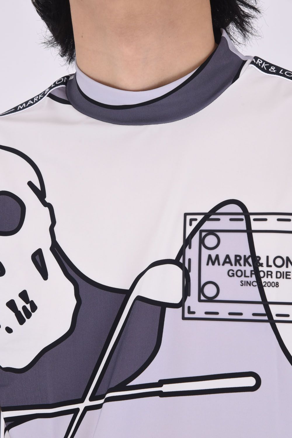MARK&LONA - MILO®️-FIT TEE / スカルxカモフラ柄 オーバー