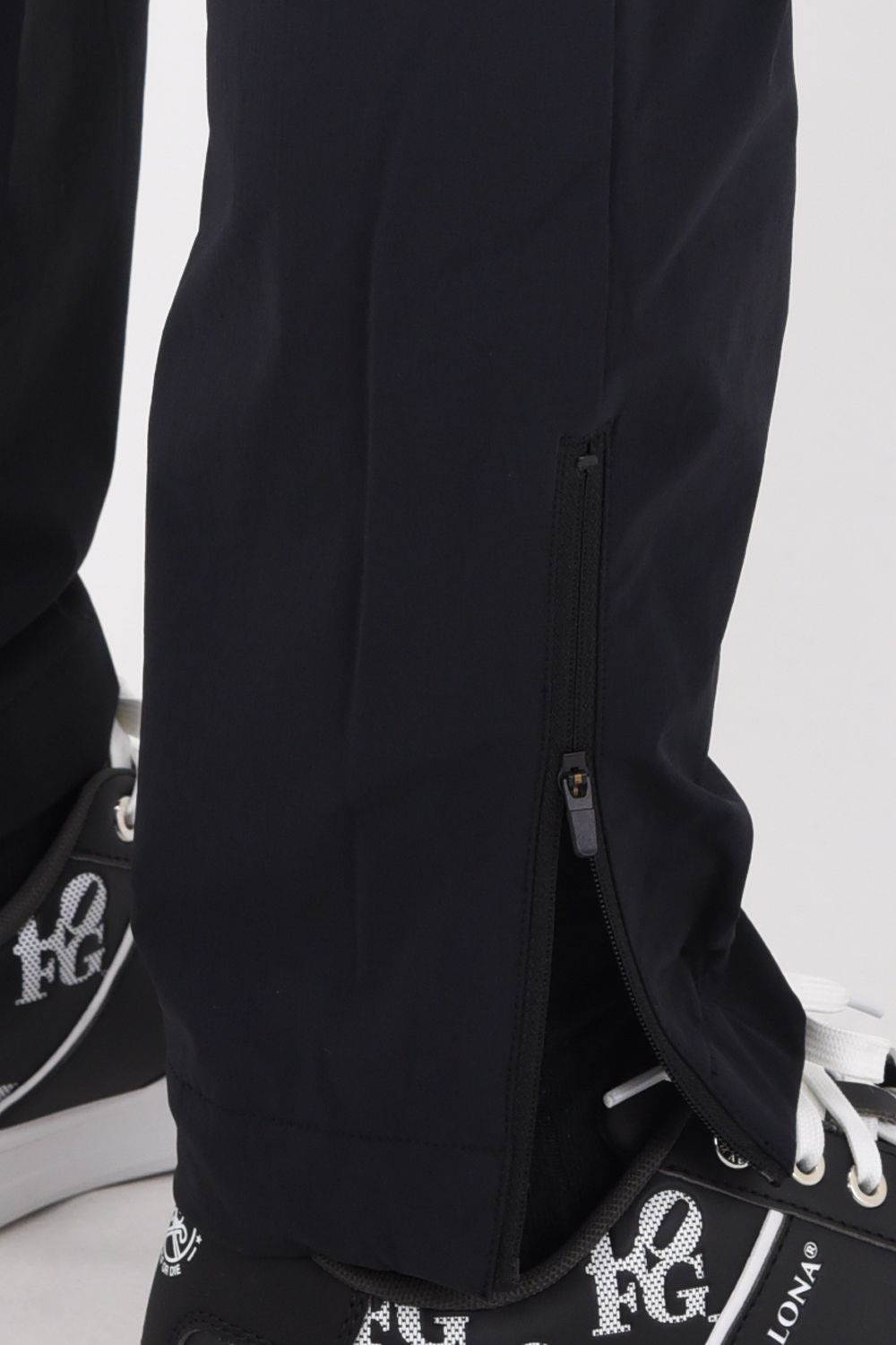 【25AW】 OCTA PANTS / 2WAYストレッチナイロン 裏起毛 ロングパンツ (ブラック)