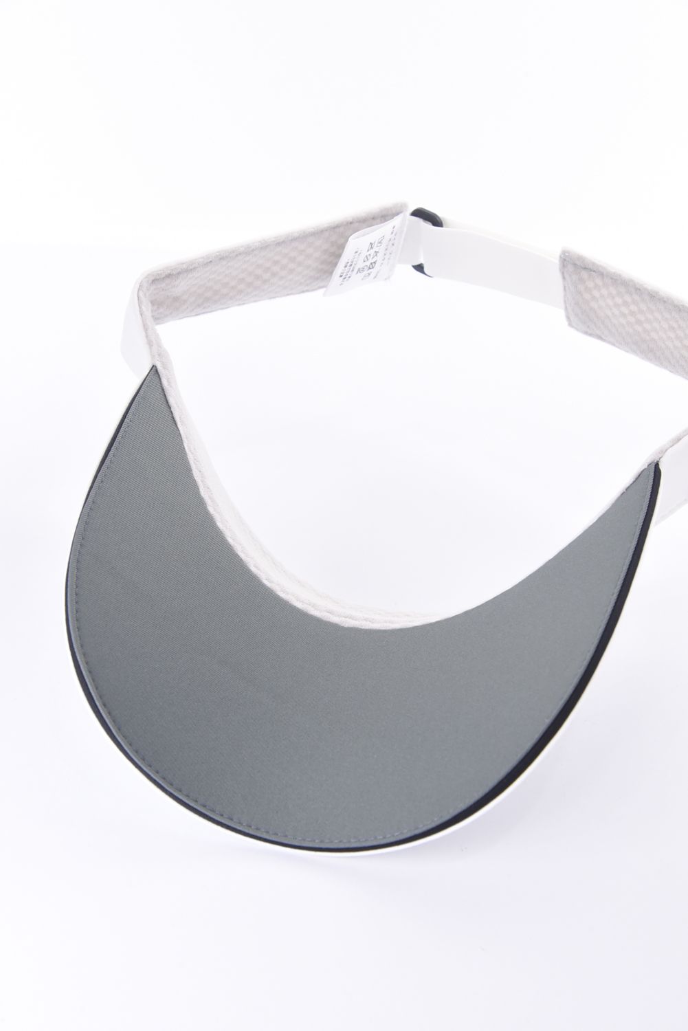 LOGO VISOR / 立体ロゴ刺繍 バイザー (ホワイト)