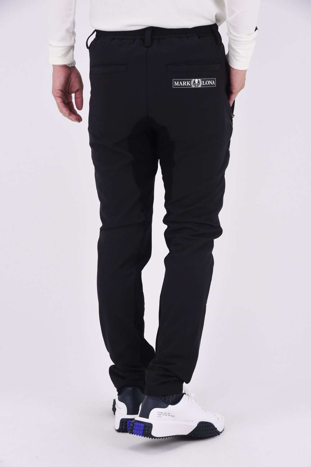 SYNAPCE QUILTED HYBRID TAPERED PANTS / キルティング ハイブリッド パンツ (ブラック)
