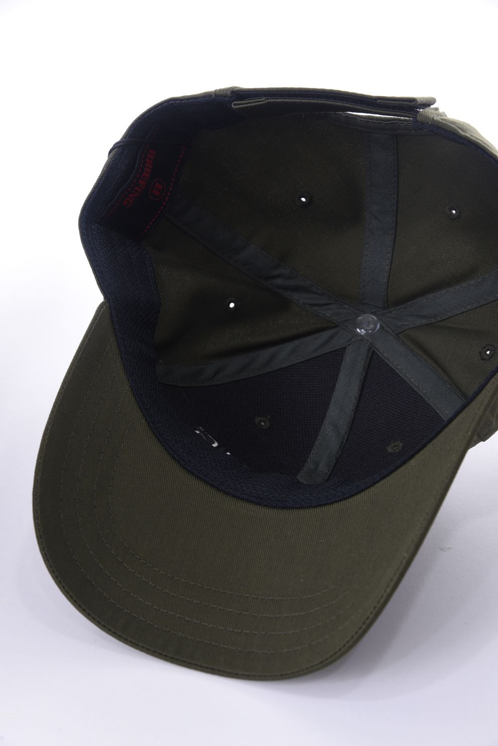 BRIEFING - MENS BASIC CAP / ロゴ刺繍 ベーシック ベースボール