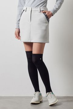 【レディース】 NYLON POCKET SKIRT / ダンボール素材 カーゴポケット スカート (ライトグレー)