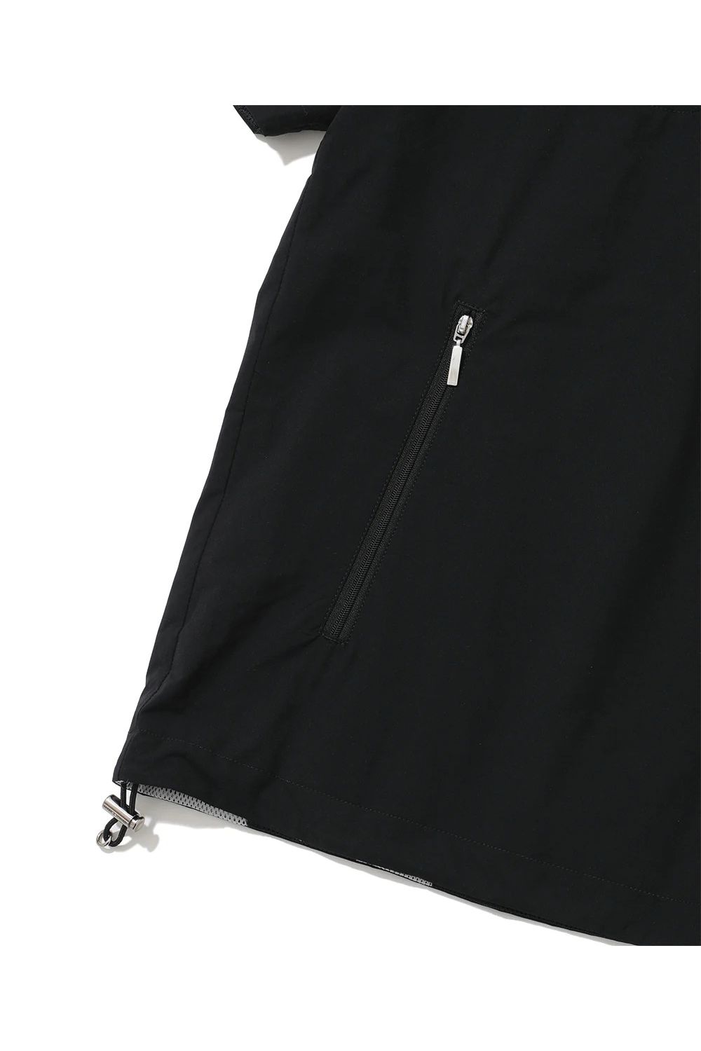 【2026SS 木村拓哉さん着用 VOL.4】 QUADRA AIR MESH 2-WAY PULLOVER / リバーシブル ショートスリーブプルオーバー (ブラック) (3月4日入荷予定)