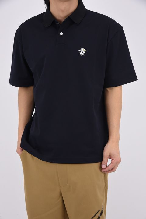 【26SS】 DVG CREW STANDARD POLO / クルーネック ポロシャツ (ホワイト)