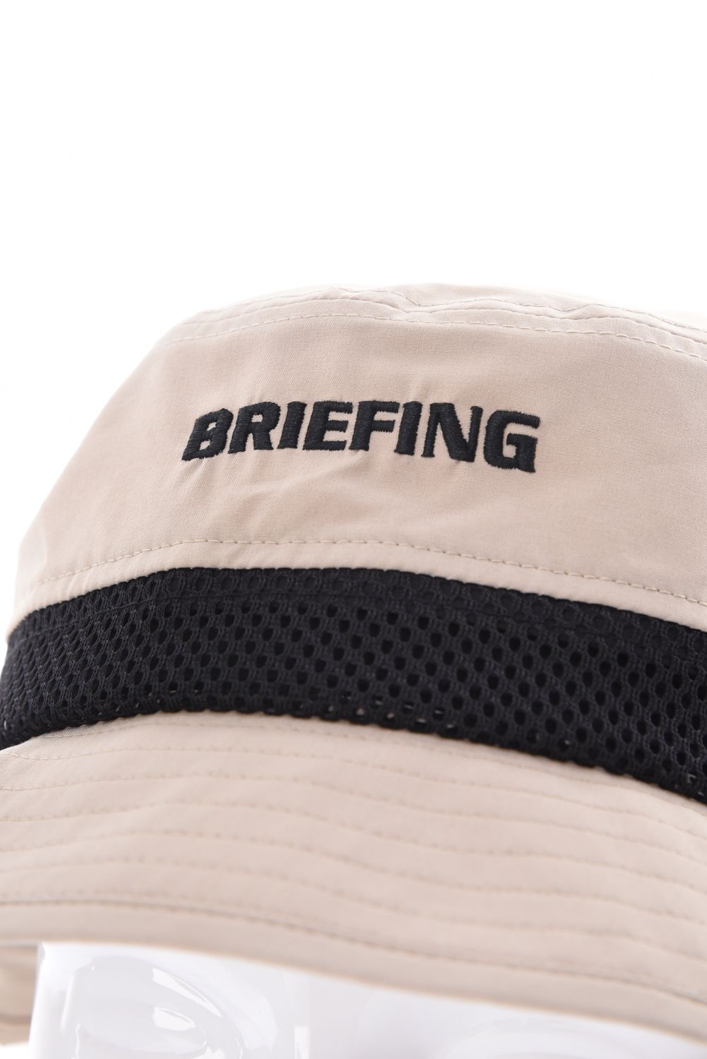 【26SS】 MEN'S COOLCORE SUNGUARD MESH HAT / サンガード付き メッシュバケットハット (ベージュ)