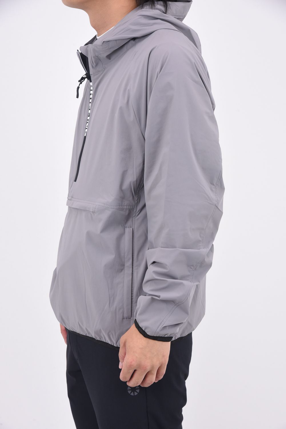 【25AW】 POCKETABLE WIND ANORAK / ポケッタブル アノラックライトパーカー (グレー)