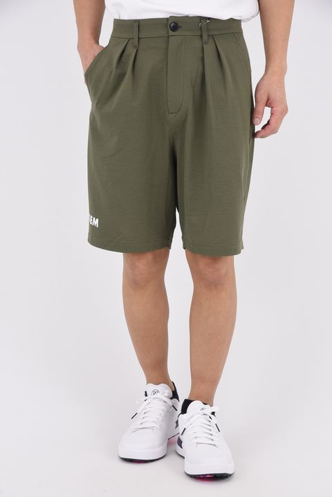 【26SS】 KNIT SOCCER SHORT PANTS / ニットサッカー ショートパンツ （カーキ）