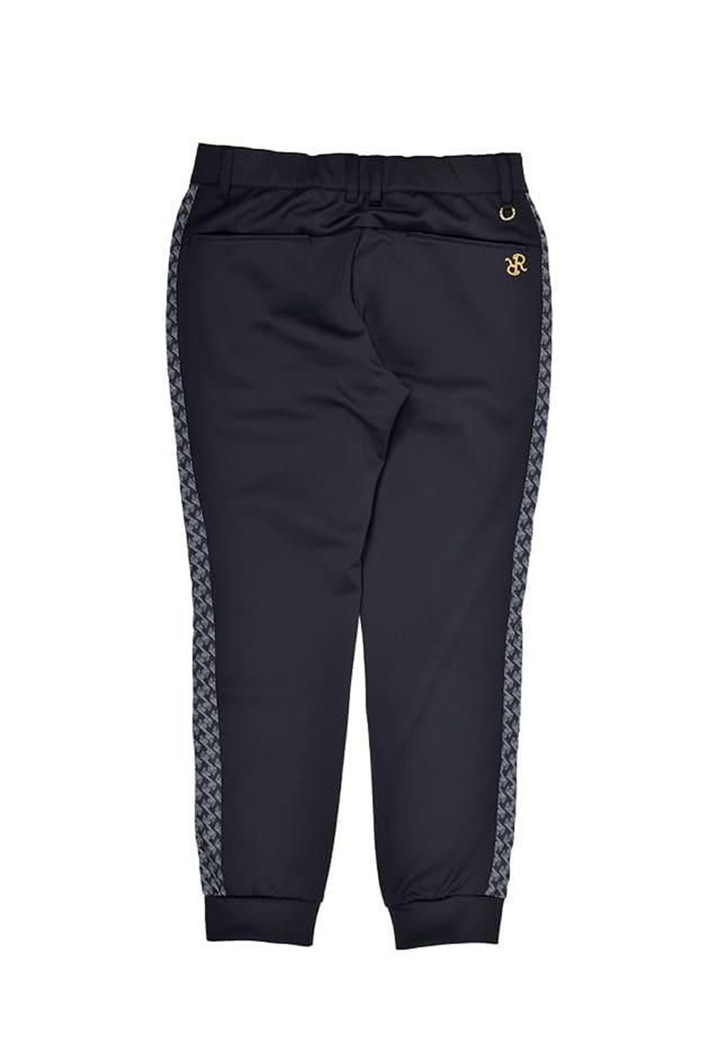 【26SS】 GM SIDE LINE RIB PANTS / モノトーンシリーズ サイドライン リブパンツ (ブラック)*