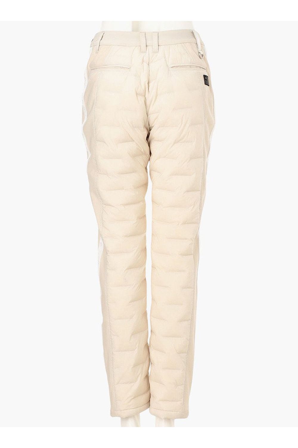 【25AW】【レディース】 WOMEN'S HYBRID DOWN PANTS / ストレッチタフタ ダイヤモンドロゴ ハイブリッドダウンパンツ (ベージュ)