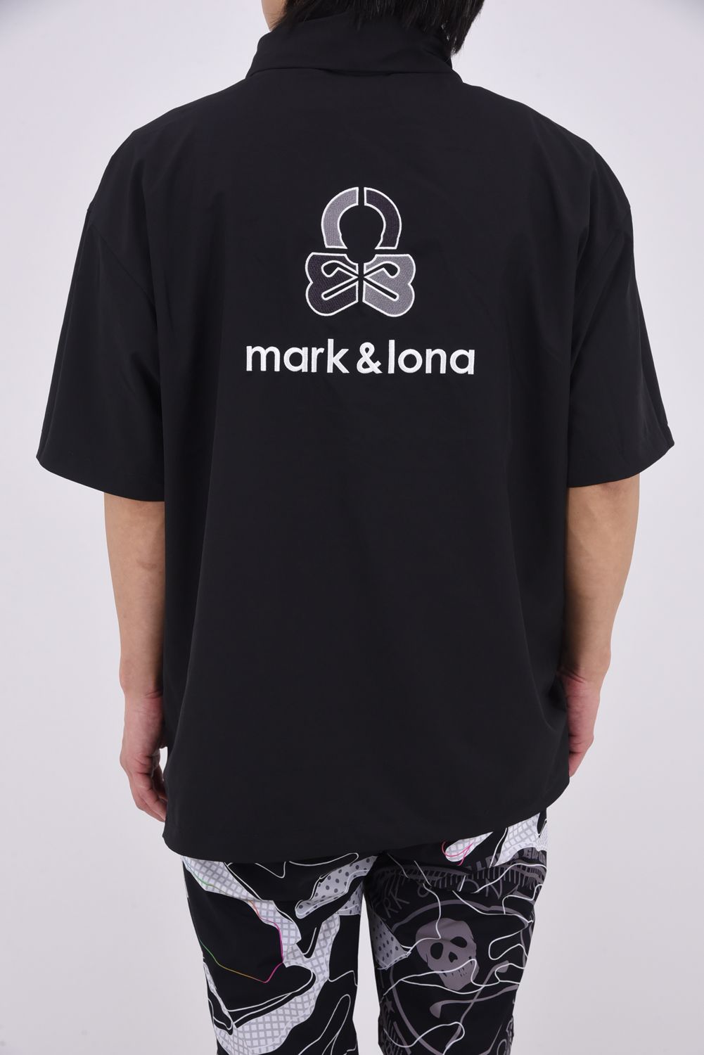 【2026SS 木村拓哉さん着用 VOL.4】 QUADRA AIR MESH 2-WAY PULLOVER / リバーシブル ショートスリーブプルオーバー (ブラック)