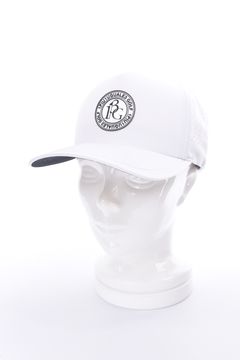 【26SS】 SNAPBACK CAP 113G / 113G サークルロゴデザイン パンチングメッシュキャップ (ホワイト)