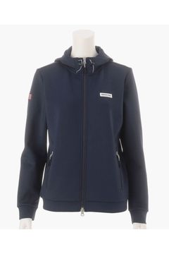【レディース】 WOMENS 3D LOGO PARKA BBG241 / 3Dロゴ ストレッチジャージ ジップパーカー (ネイビー)