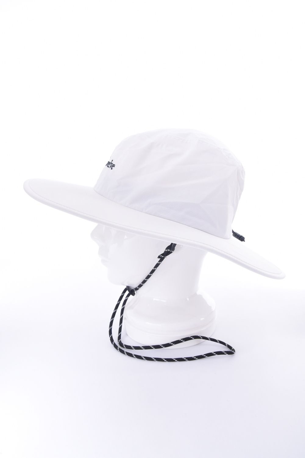 【26SS】 AWA WIDE HAT / ブランドロゴ サファリハット (ホワイト)