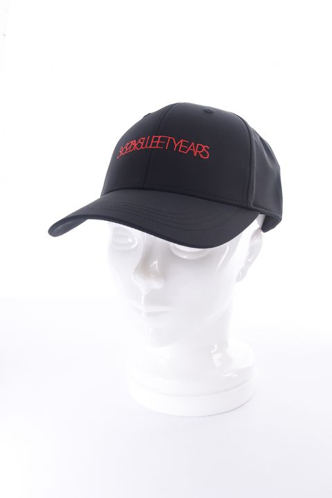 【26SS】 MINI HERRINGBONE EMB CAP / ミニヘリンボーン ロゴ刺繡 キャップ (ブラック)