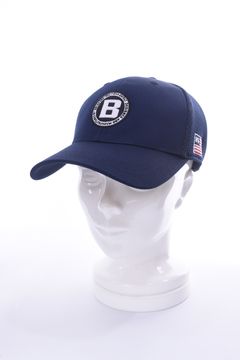 MENS MESH CAP FLEX FIT / サークルロゴ メッシュキャップ ネイビー