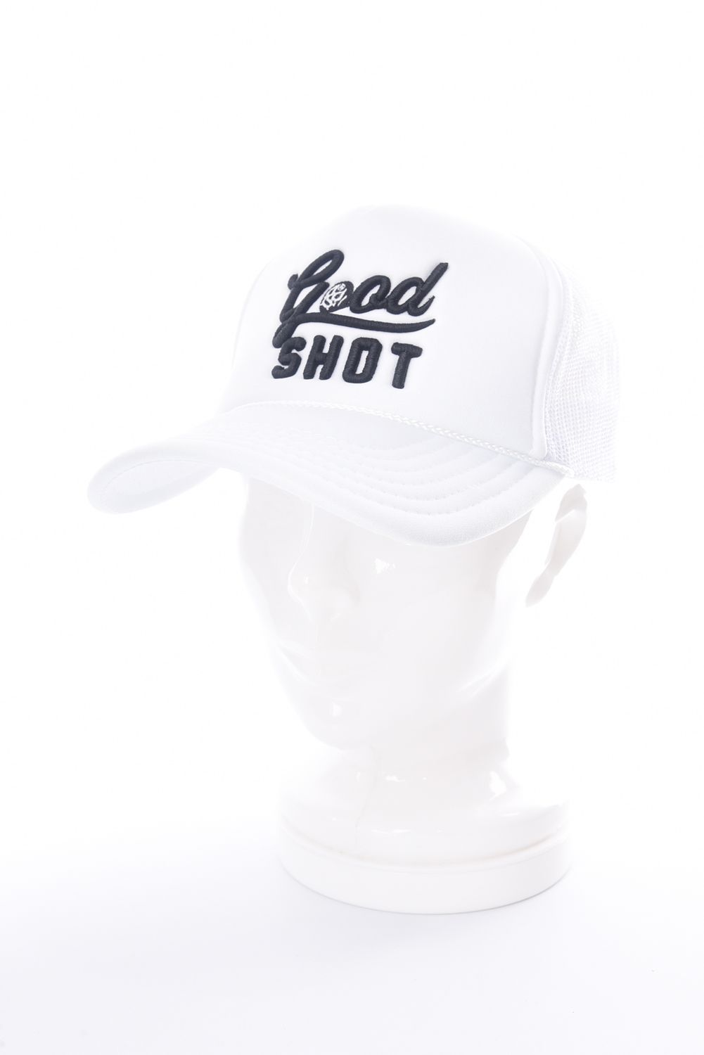 RUSSELUNO - GOLF TERMS MESH CAP / デコレーションロゴ メッシュ