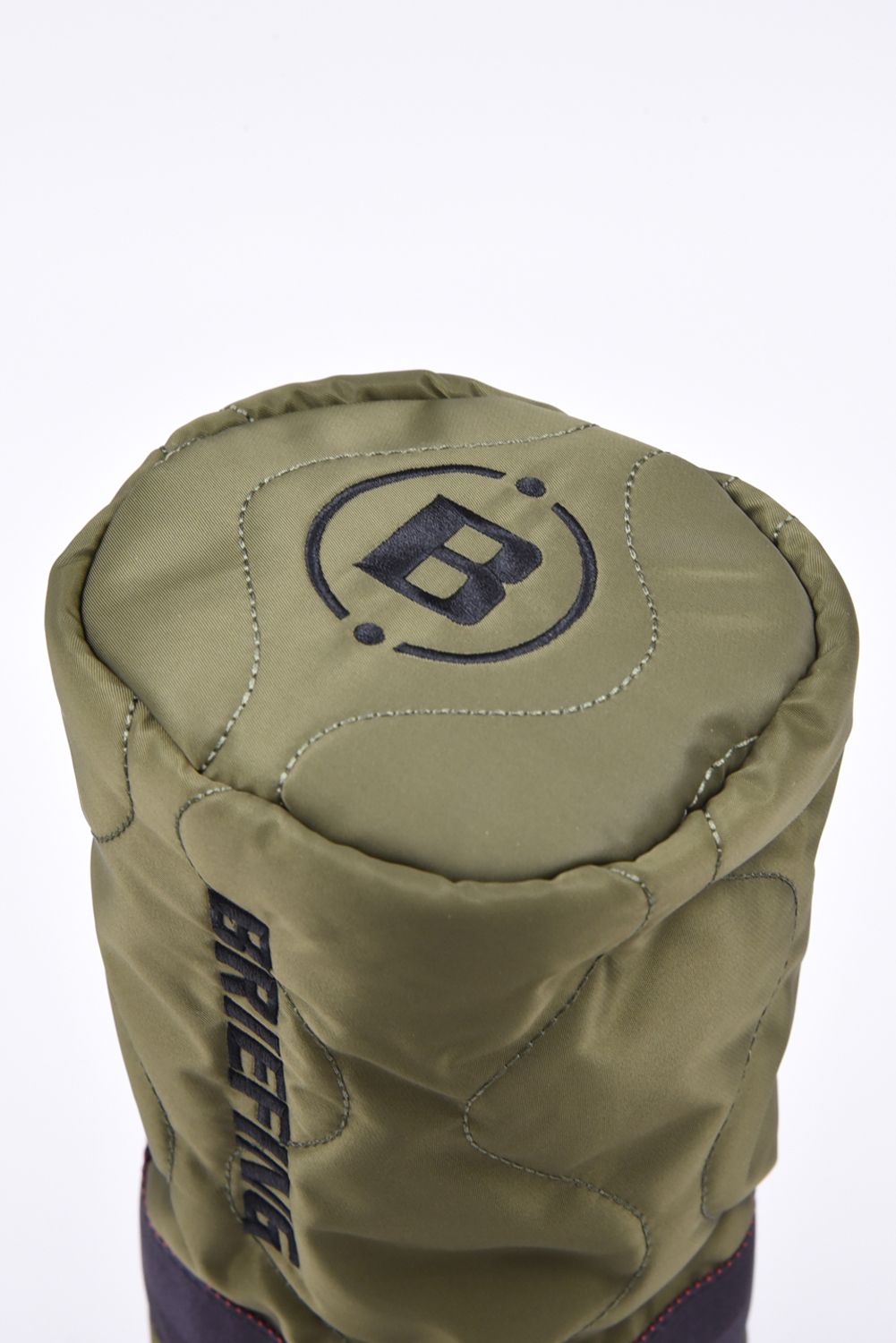 【26AW】 BARREL DRIVER COVER QUILTED LTD / キルティングナイロン バレル型  ドライバーカバー (オリーブ)