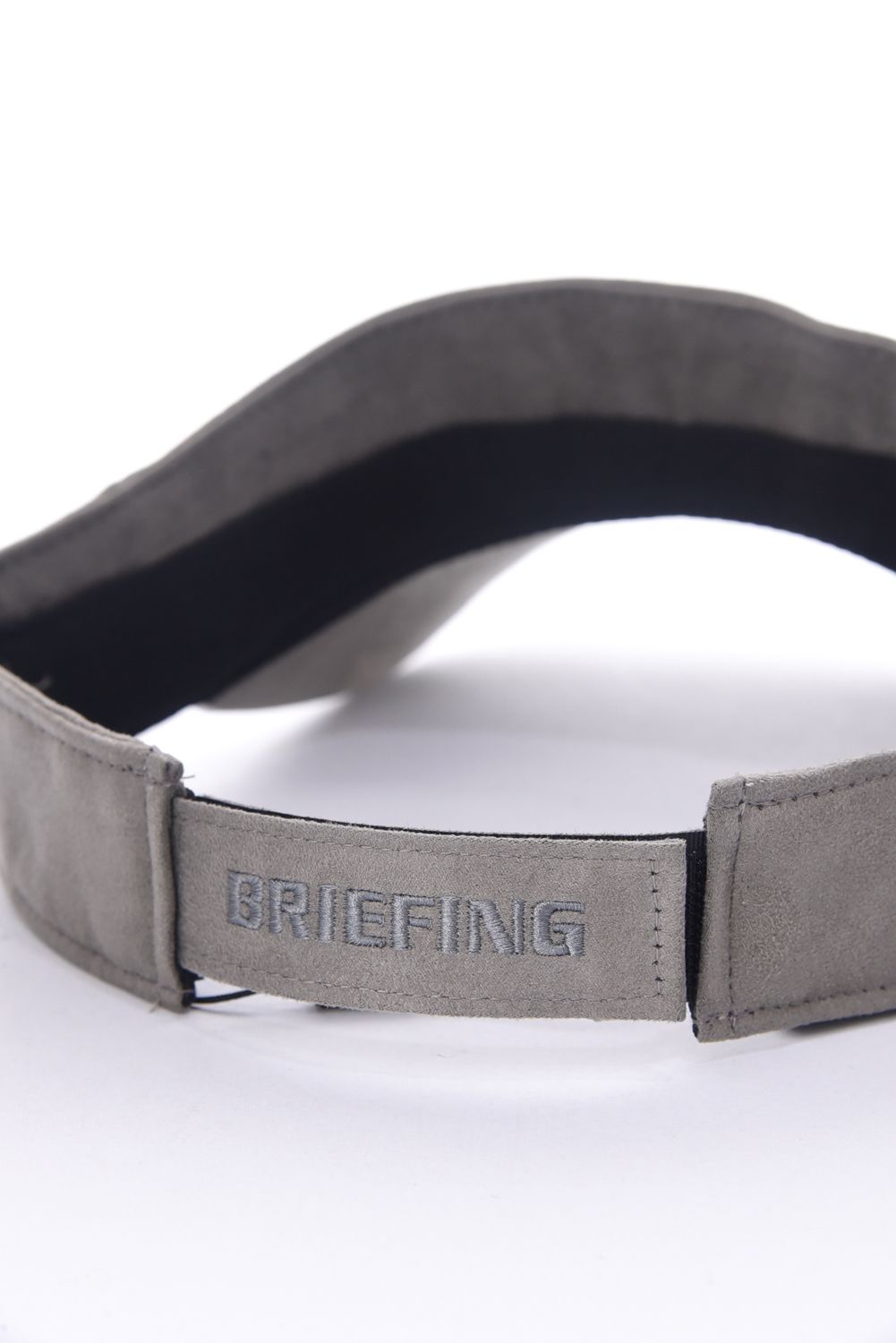 SUEDE VISOR / スウェード生地 サンバイザー (グレー)