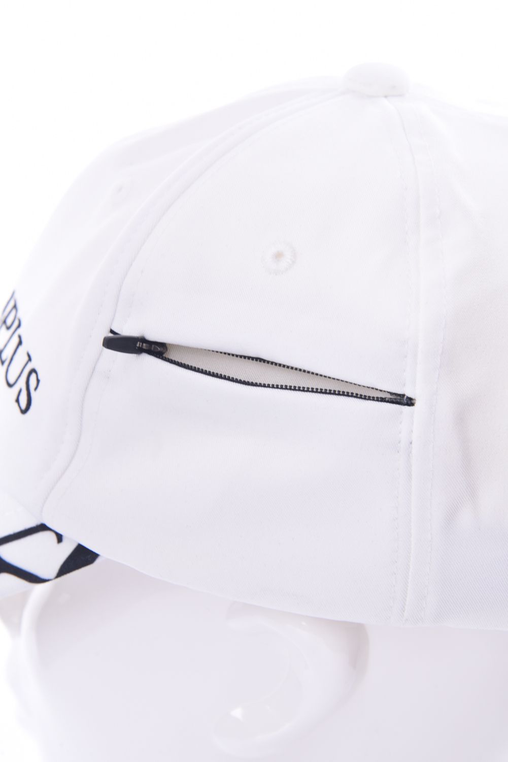 LOGO PATTERN CAP / オリジナル 総柄ロゴ ベースボールキャップ (ホワイト)