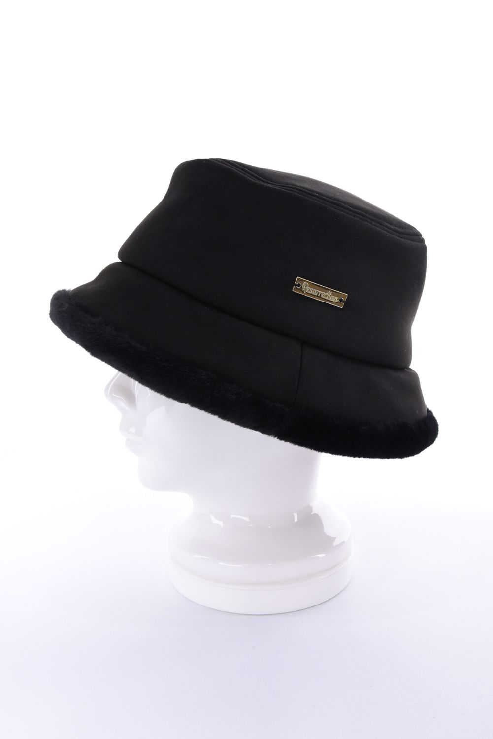 【26AW】 MOUTON LIKE HAT / ムートンライクハット (ブラック)