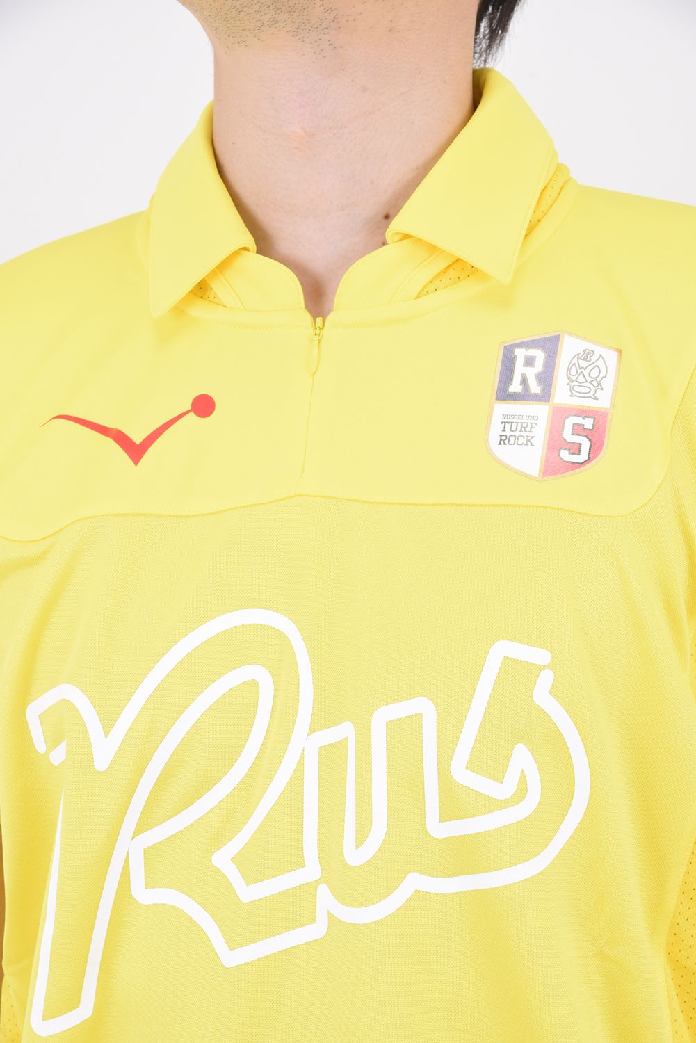 RUS POLO / 2WAY ポロシャツ イエロー