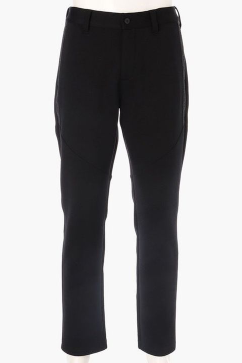 【25AW】 MEN'S MS WARM LOGO LINE SLIM PANTS / ロゴ ライン スリムパンツ (ブラック)