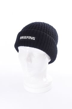 WR WOOL KNIT PATCH LOGO BEANIE / パッチロゴ ウール ビーニー (ブラック)