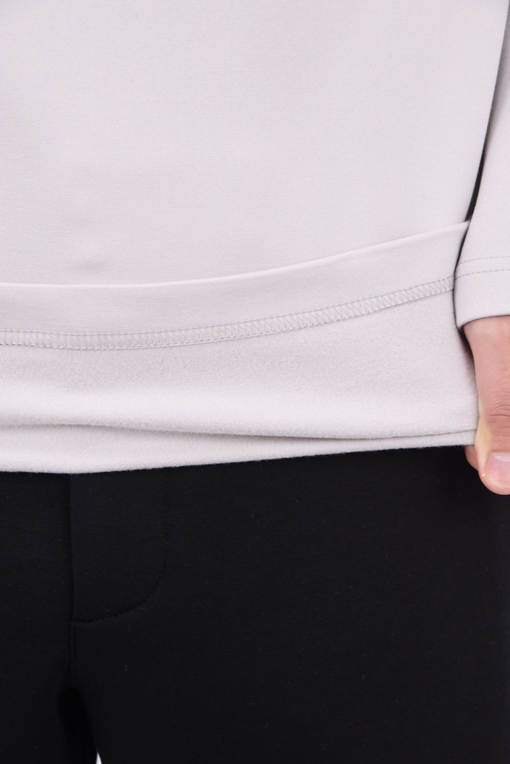 【期間限定ポイント50倍】WARM PUNCH MOCK NECK SHIRT / ウォームポンチ モックネックシャツ (ベージュ)
