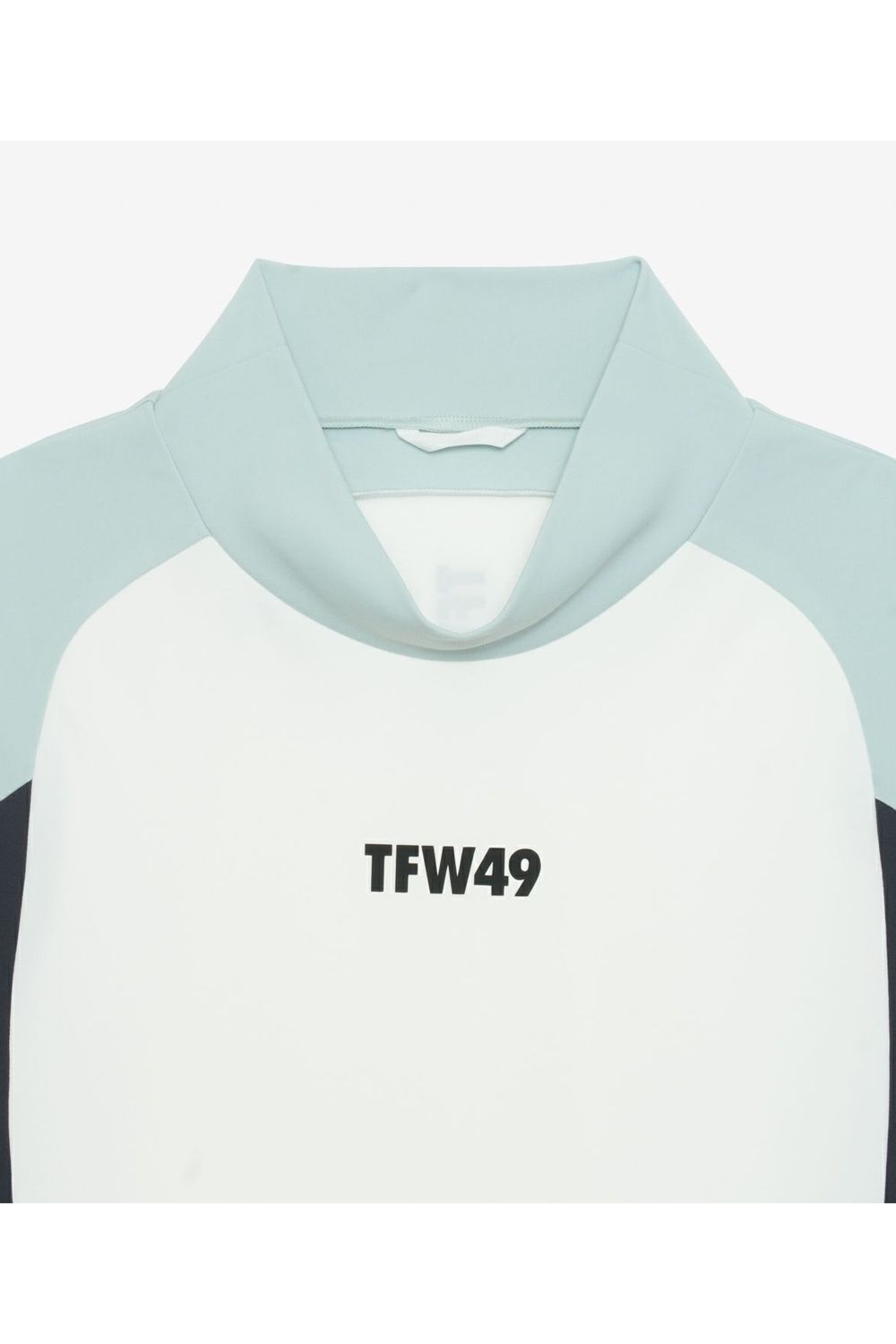 TFW49 ホワイト ハイネックシャツ　ショートスリーブ TFW49 - 【25AW】【レディース】 RELAX HALF MOCKNECK T