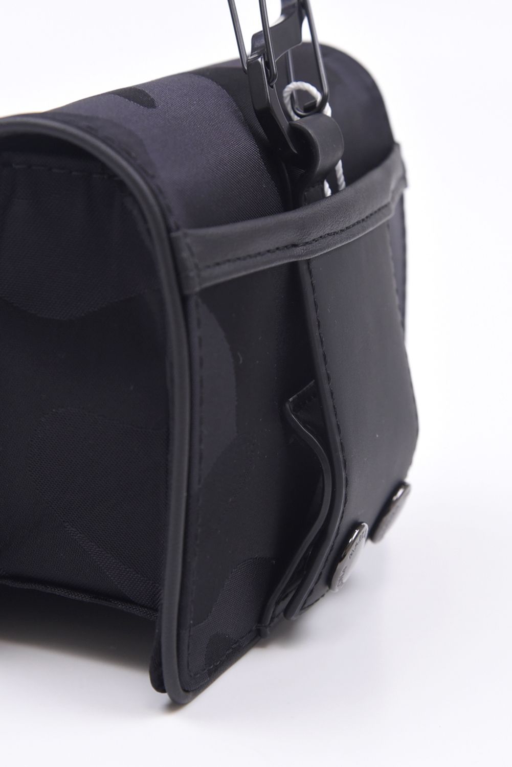 PREMIUM GAUGE SCOPE CASE / コーデュラナイロン レザーパイピング オリジナルカモジャカード スコープケース (ブラック)