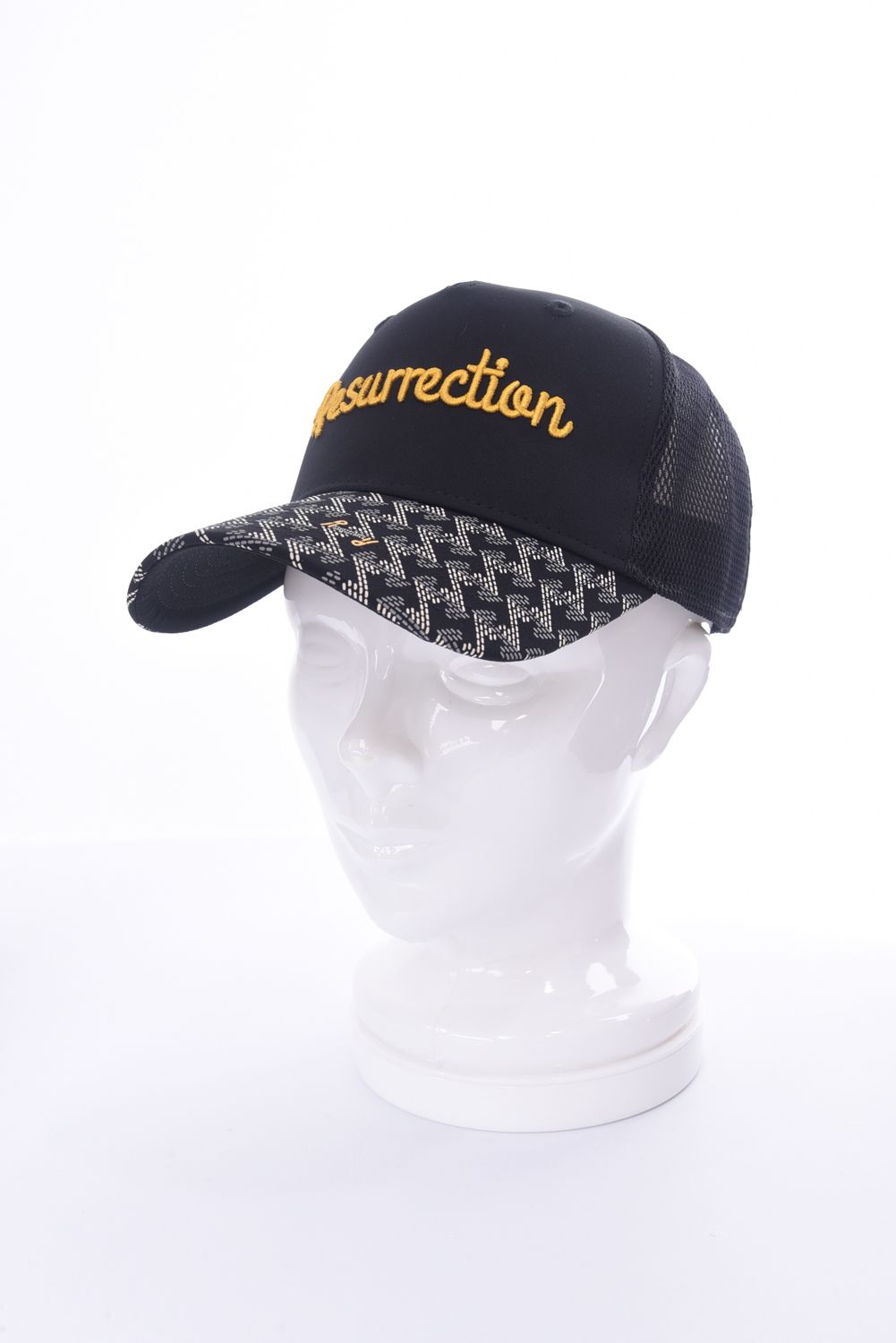 Resurrection - GM BRIM MESH CAP / GMロゴ ブリムメッシュ