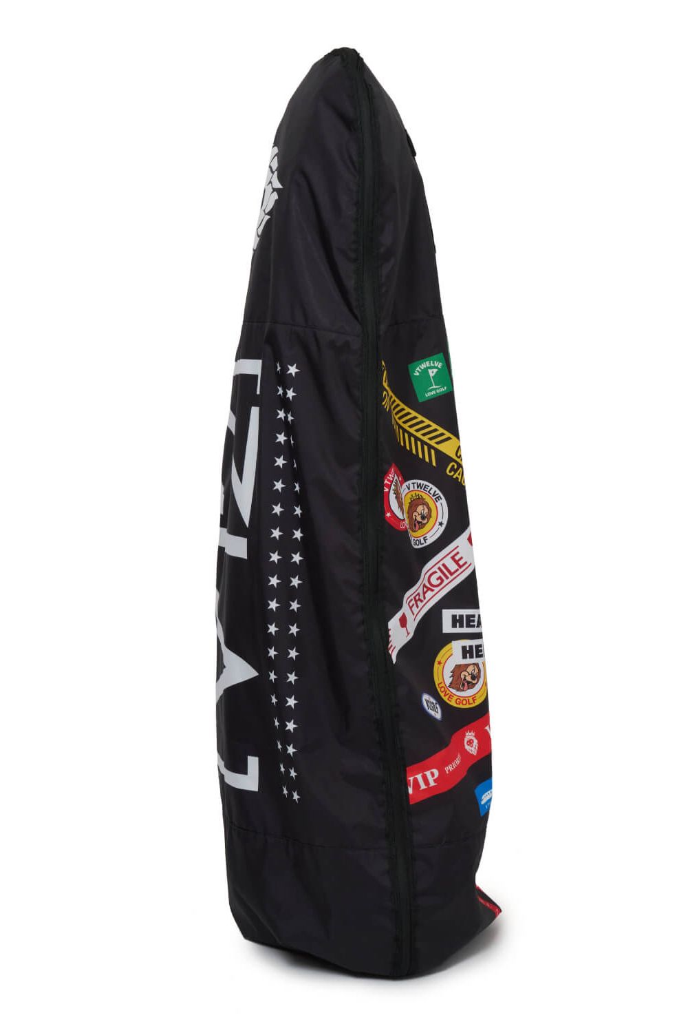 【26SS】 NICE TRIP / ステッカープリント トラベルケース (ブラック)