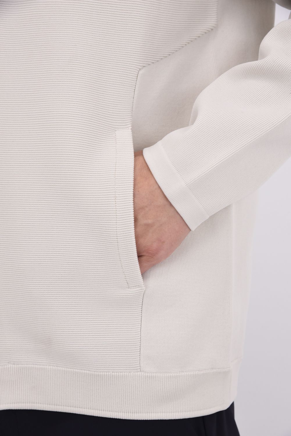 【25AW】 MEN'S WR KNIT BLOUSON / 超撥水糸 ハイネックニットブルゾン (ベージュ)