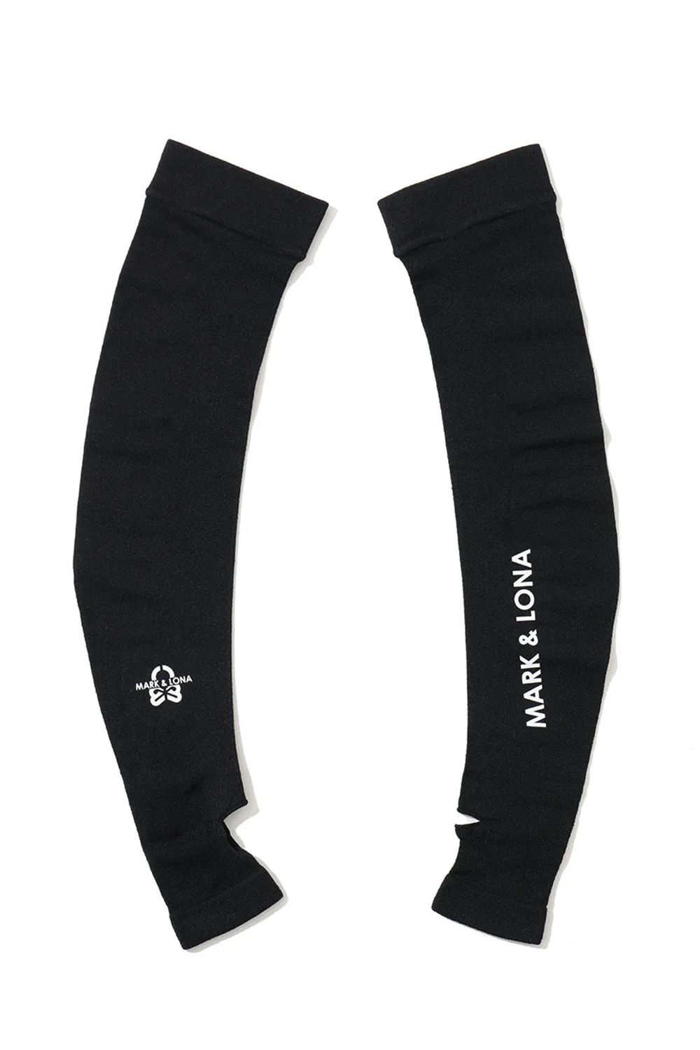 【26AW】 ESSENTIAL UV SLEEVES / 接触冷感 UVカット 指穴つきアームカバー (ブラック)