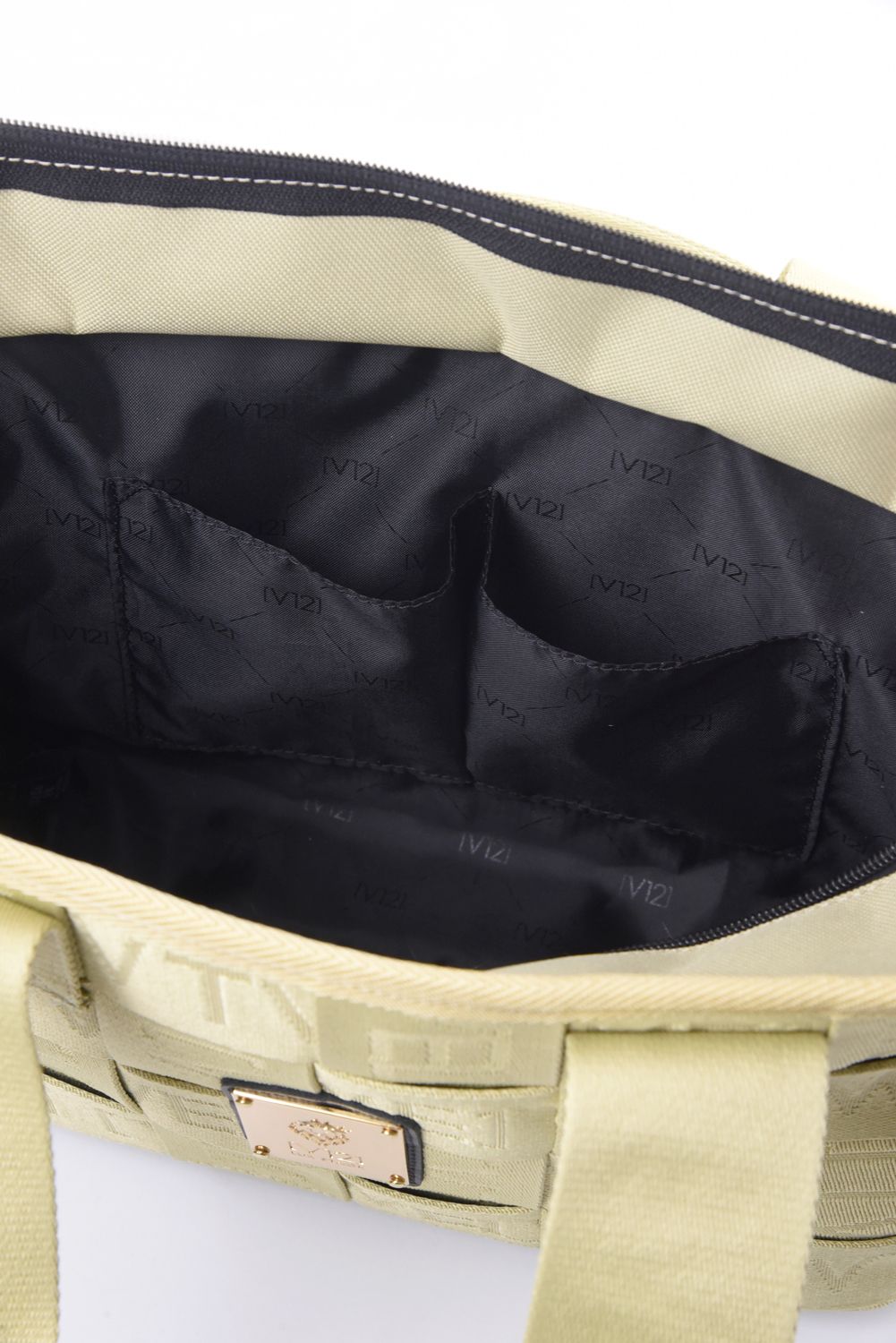 WOVEN BAG / イントレチャートスタイル カートバッグ (ベージュ)