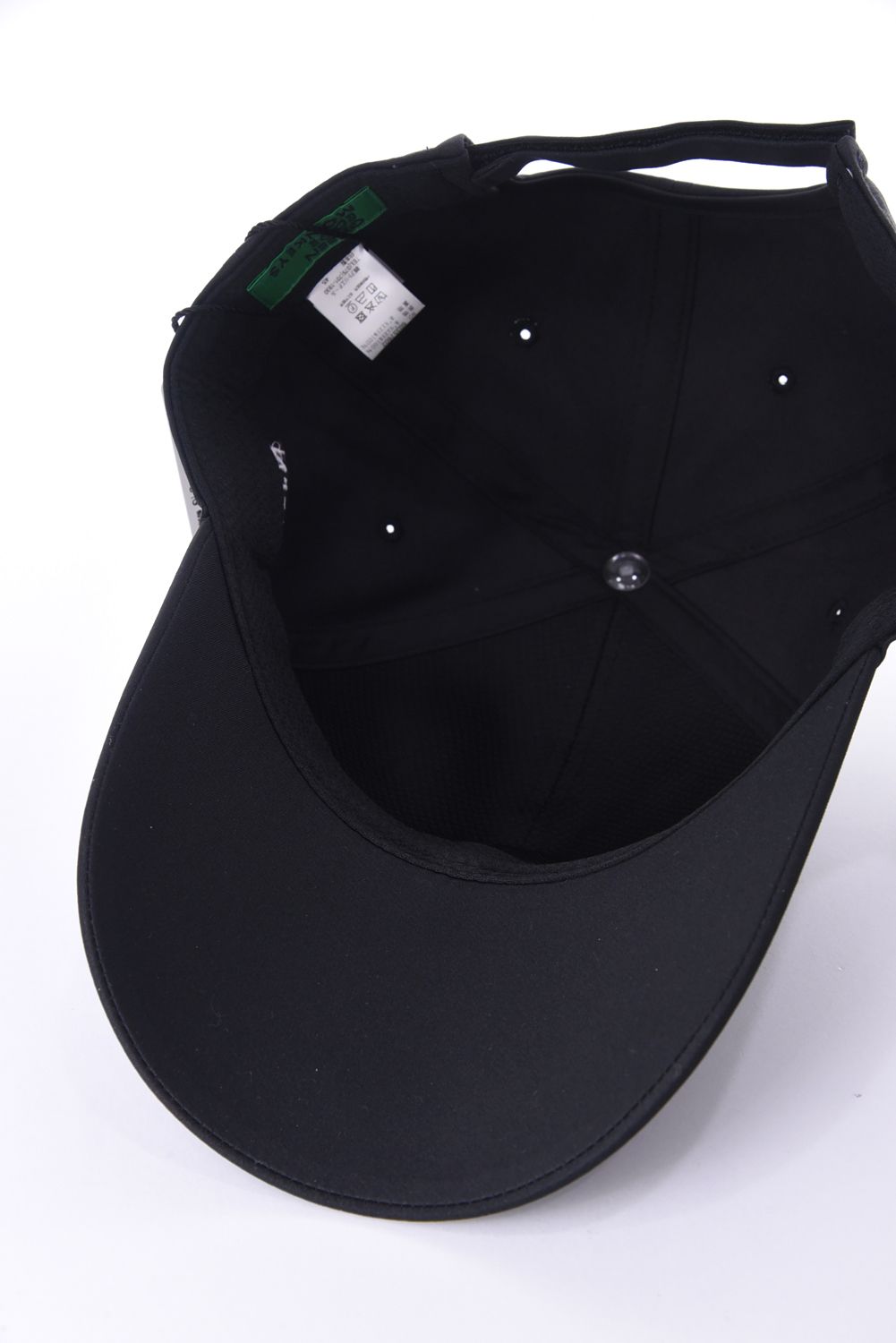 【26SS】 CAP / モンキー刺繍ワッペン ベースボールキャップ (ブラック)