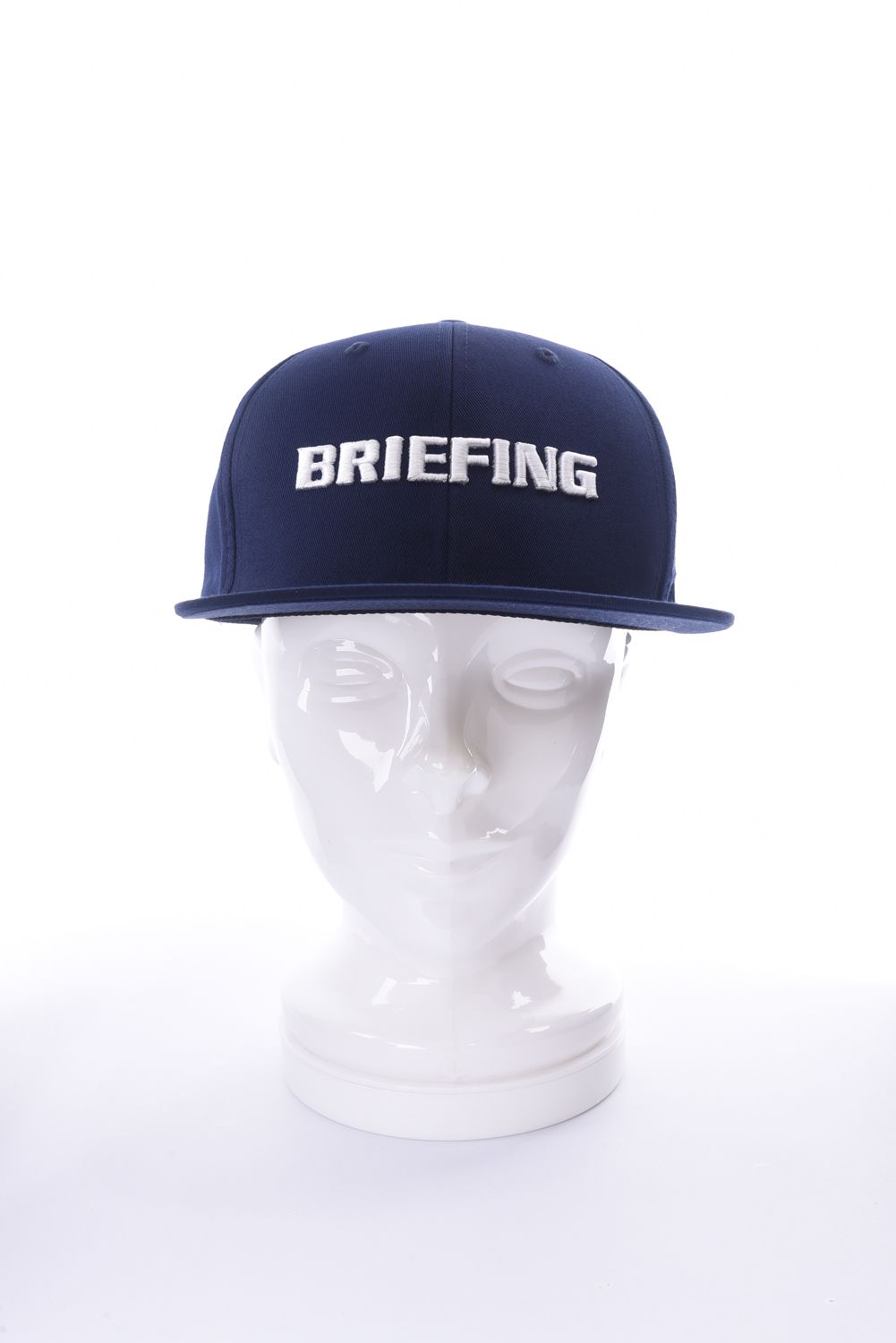 BRIEFING - MENS BASIC FLAT VISOR CAP / ブランドロゴ ベーシック 