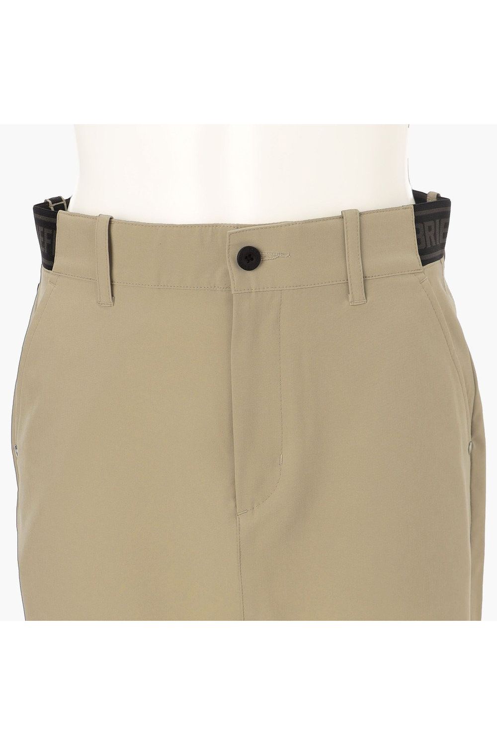【26SS】【レディース】 WOMEN’S COOLCORE LOGO ELASTIC SKIRT / クールコア ウエストゴムベルト スカート (ベージュ).